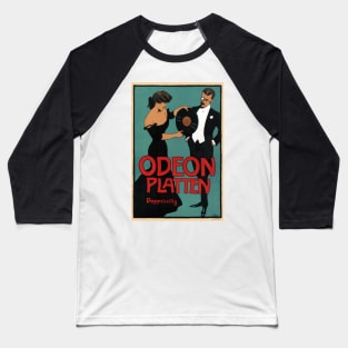 Odeon Platten Germany Vintage Poster 1900 Baseball T-Shirt